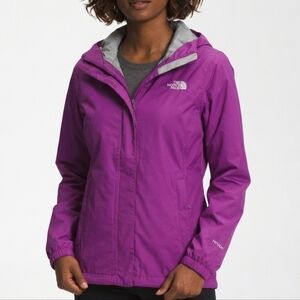The North Face Purple Lightweight Waterproof Jacket Size Large